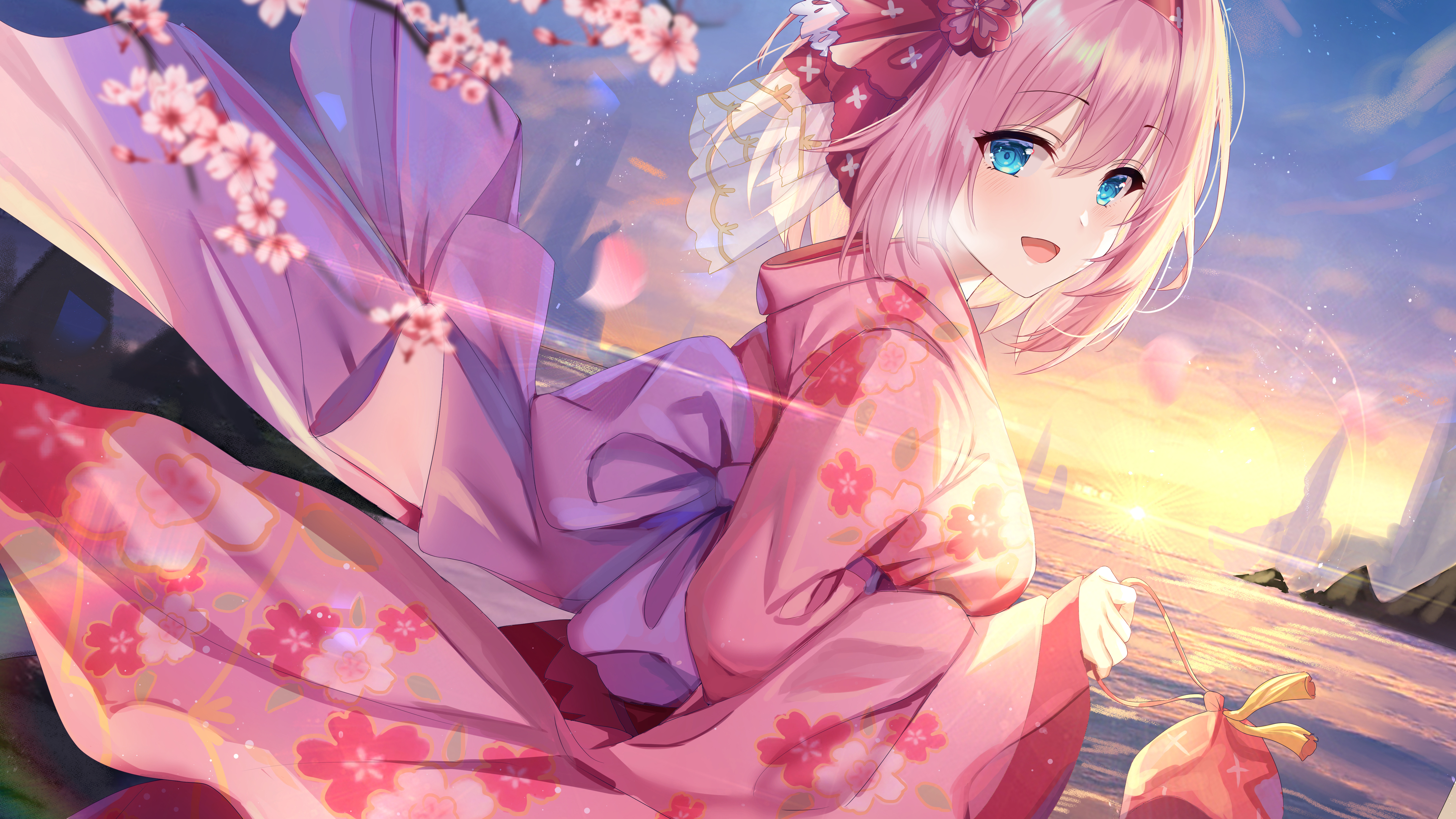壁纸带链接